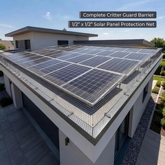 6in x 50ft Solar Panel Bird Guard & Critter Guard Mesh Kit, Solar Panel Bird …
