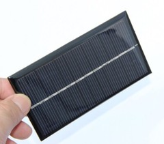 1W 6V solar panel, solar drip adhesive board, DIY solar panel, size 110 * 60MM