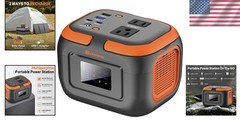 120W Compact Power Station: Lightweight Generator with Multiple Charging Ports