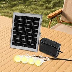 Power Station Solar Generator Lighting Kit Solar Light For Home Camping 12W