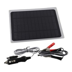 For Car And Motorcycle Battery Maintenance 20W Outdoor Waterproof Solar Panel