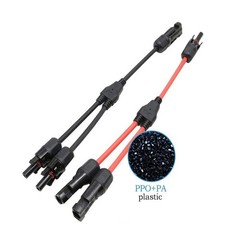 Y-Shaped Solar Branch Connector MMF/FFM Waterproof Dustproof In-Line Adapter