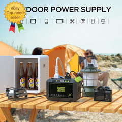 Portable Power Station 88Wh Camping Lithium Battery Solar Generator Fast Chargin
