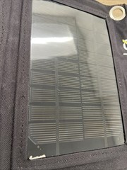 Goal Zero Nomad 13.5 Watt Foldable Solar Panel Used W/ Light A Life LED Lamp