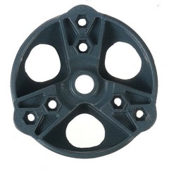 Wind Turbine Hub Generator Accessories Suitable For 3/5 Blades S/M-Type Black