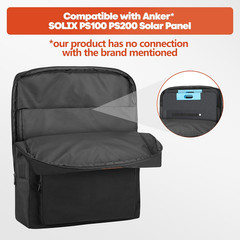 Solar Panel Storage Bag, Solar Panel Carrying Case Compatible with Anker SOLIX P