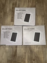 Solar Power Panel for Arlo Pro Essential Camera Weatherproof Outdoor (3 Pack)