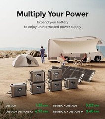 Dabbsson 1700Wh Extra Battery EV LFP for DBS1300 Portable Power Station Outdoor