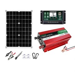 Grennova 1000W Outdoor Solar Kit 60A MPPT Dual Voltage Home Backup Power