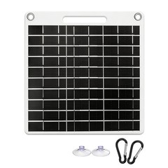 50W Flexible Solar Panel USB Output Phone Power Bank Outdoor RV Emergency Use