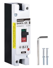 100 Amp Battery DC Disconnect Switch, DC Breaker for Main Power Station, UPS,…