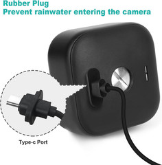 Solar Panel for Blink Camera, Solar Panel 4W Compatible with Blink Outdoor 4 (4T