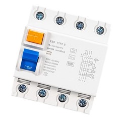100A Type B DC Leakage Breaker R80 4P 30mA for New Energy Charging Applications