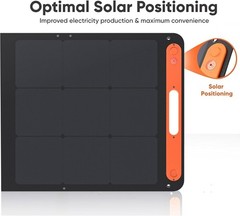 Jackery SolarSaga 200W Foldable Bifacial IP68 Solar Panel