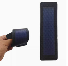 185mm x 58mm 1.5V 0.45W Flexible Amorphous Silicon Thin Film Solar Panel