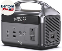 Portable Power Station, 192Wh Lifepo4 Battery Backup W/2 300W (Surge 600W) AC Ou