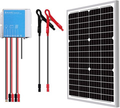 30W 24V Waterproof Solar Panel Kit for Boats, RVs, Cars, and Motorcycles