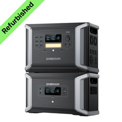 Dabbsson 4300Wh Power Station Solar Generator Semi-solid-state Battery Brand New