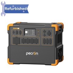Refurbished-PECRON E3600LFP Portable Power Station 3072Wh 3600W LiFePO4 RV