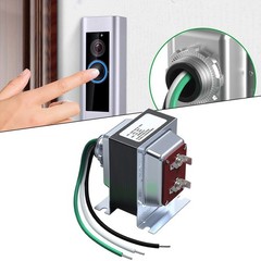 16V30VA Shielded Video Doorbell Power Transformer with Easy Installation Design