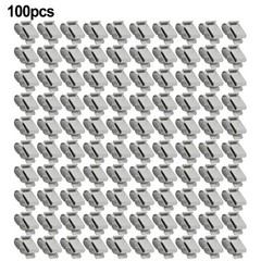 Efficient Wire Arrangement with Convenient Solar Panel Cable Clips 100 Pcs