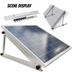 Solar Panel Mounting Bracket Adjustable Frame RV Tilt Mount Brackets Kit System