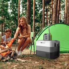 Portable Power Station 150W 155Wh Battery Pack with AC Outlet & 6 Outputs, LED L