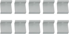 10 Pcs Adjustable Solar Panel Mount End Clamp, Solar Panel Attachment Mountin…
