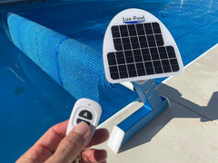 Motorized Solar Blanket Reel for Pools up to 20×40′ – Easy Button Operation