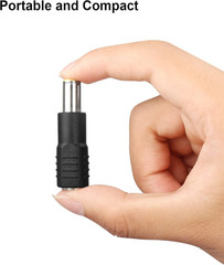 PNGKNYOCN DC 8MM Coupler Male to Female,Dc7909 Power Connector Converter Plug fo