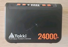 Takki Portable Power Station 88Wh, Solar Generator Power Bank with 110V AC DC US