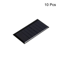 Mini Solar Panel Cell 4.5V 90mA 0.405W 77.5mmx40.5mm for DIY Project Pack of 10