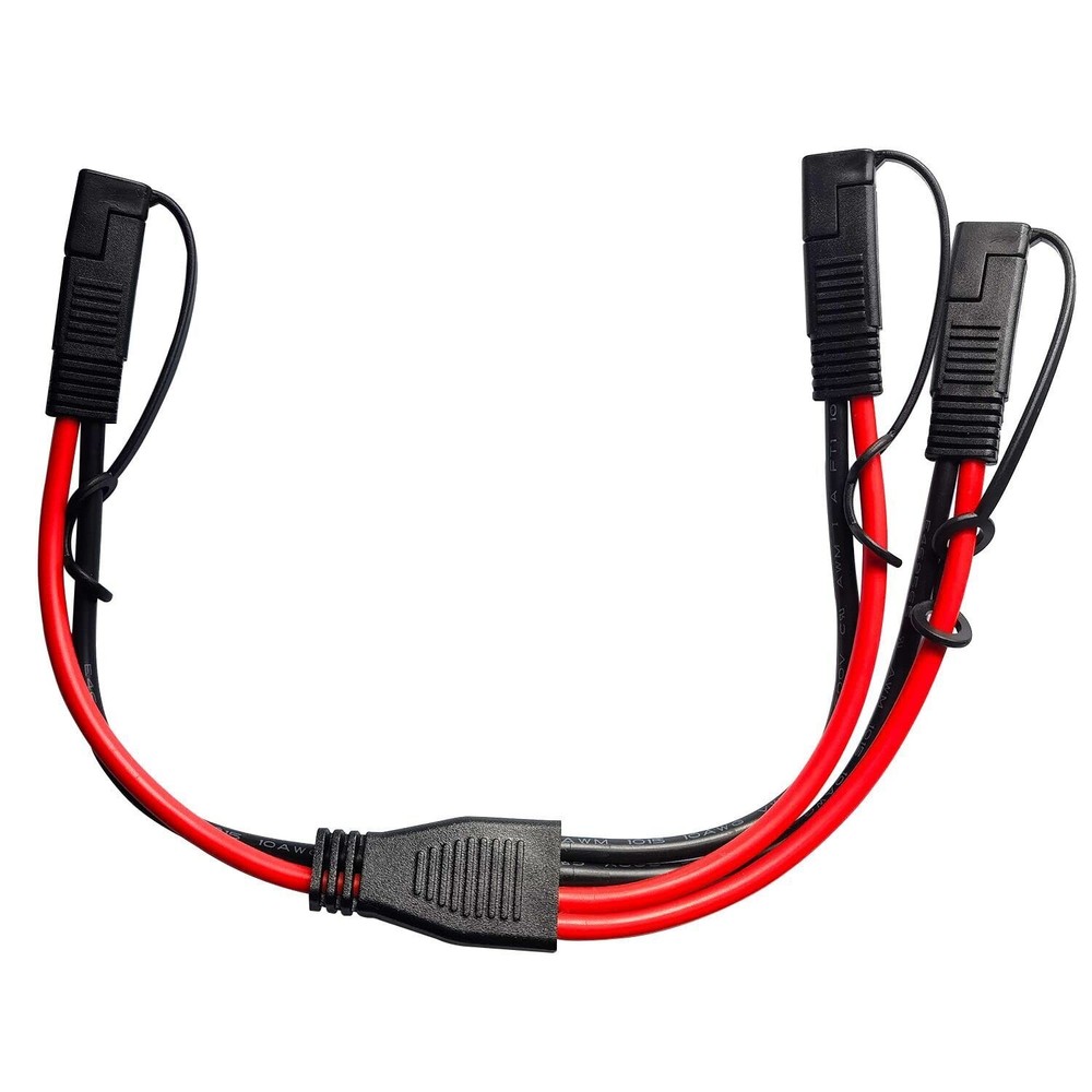 Sae Splitter Adapter 10awg Sae Dc Power Automotive Connector Cable Y Splitter 1