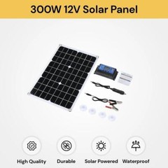 Semi Flexible Solar Panels Kit 300W film Mono Sunpower Home&Outdoor RV Marine