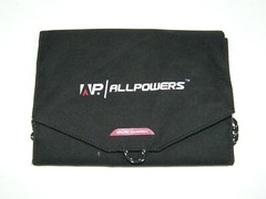 AP ALLPOWERS SOLAR CHARGER DUAL USB FOLDING