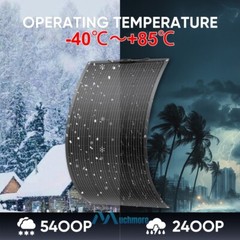 5000W Inverter 200W 400W Solar Panel Kit Home Power Generator 110V Grid System