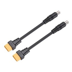 2 Pcs XT60 to DC8020 Adapter Cable, 20A XT60 Male to DC8020 Male Male to Male