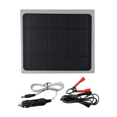 For Car And Motorcycle Battery Maintenance 20W Outdoor Waterproof Solar Panel
