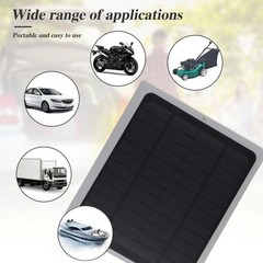 For Car And Motorcycle Battery Maintenance 20W Outdoor Waterproof Solar Panel