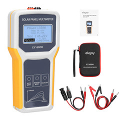 Solar DC/AC Power Meter Solar Panel Tester 1600W Photovoltaic Panel Multimeter M