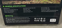 NEW-EBL 100W Portable Solar Panel for Power Station, 18V Foldable Solar Charger