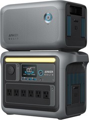 C1000 Portable Power, 1800W (Peak 2400W) Solar Generator, Full Charge in 58 Min