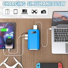 Compact 24000mAh Portable Power Station & Solar Generator for Outdoor Adventures