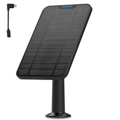 Solar Panel Compatible with Eufycam 3/3C/2C/2C Pro/2/2 Pro/E20/E40/E/S40/S220…