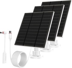 Solar Panels for Ring Camera Outdoor New Generation 5W 5V Solar Panel Charger…