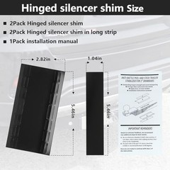 Trailer Hitch Anti Rattle Silencer for 2 Inch New