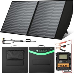 Foldable Solar Panel 100W Portable 18V Controller USB