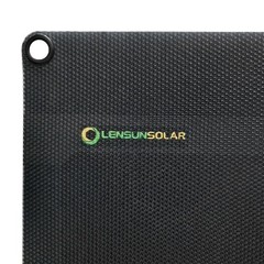 Lensunsolar 50W ETFE Flexible Solar Panel, 23×21.1inch, PERC 9BB 23.5%+ Effic…