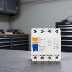 100A Type B DC Leakage Breaker R80 4P 30mA for New Energy Charging Applications