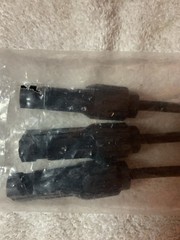 1 Pair Solar Panel Y Branch Parallel Cable 2 To 1 Solar Connectors Y Branch